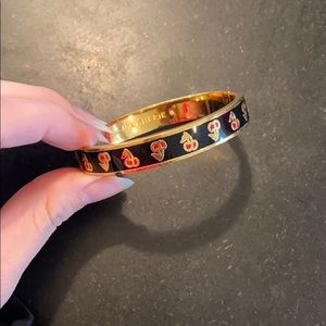 Kate Spade Enamel Cherry Bangle Bracelet